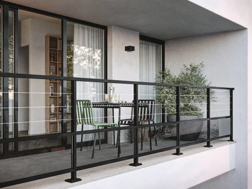 Garde-corps aluminium Vona - Kostum