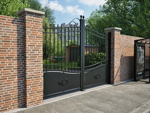 Portail aluminium Bohars - Kostum