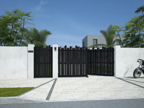  Portillon en aluminium Alya par Kostum