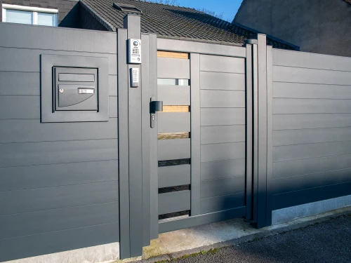 Portillon aluminium Diskar - Kostum